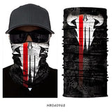 3D SKULL CLOWN BANDANA
