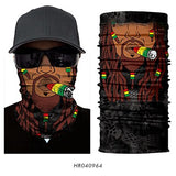 3D SKULL CLOWN BANDANA