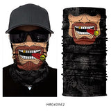 3D SKULL CLOWN BANDANA