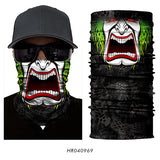 3D SKULL CLOWN BANDANA