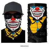 3D SKULL CLOWN BANDANA