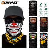 3D SKULL CLOWN BANDANA
